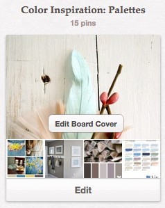 editing your pinterest boards