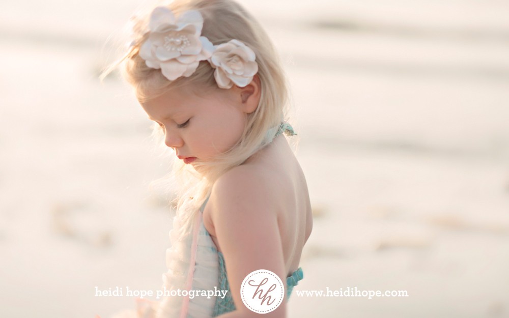 child modeling on the beach #heidihopephotography