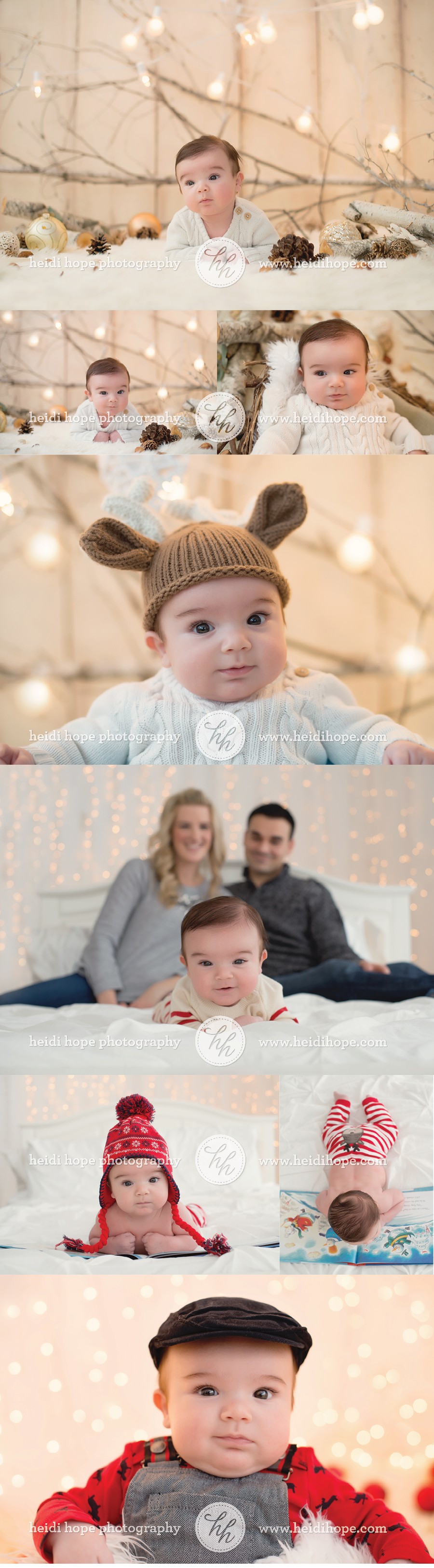 2 month old holiday shoot | HHP
