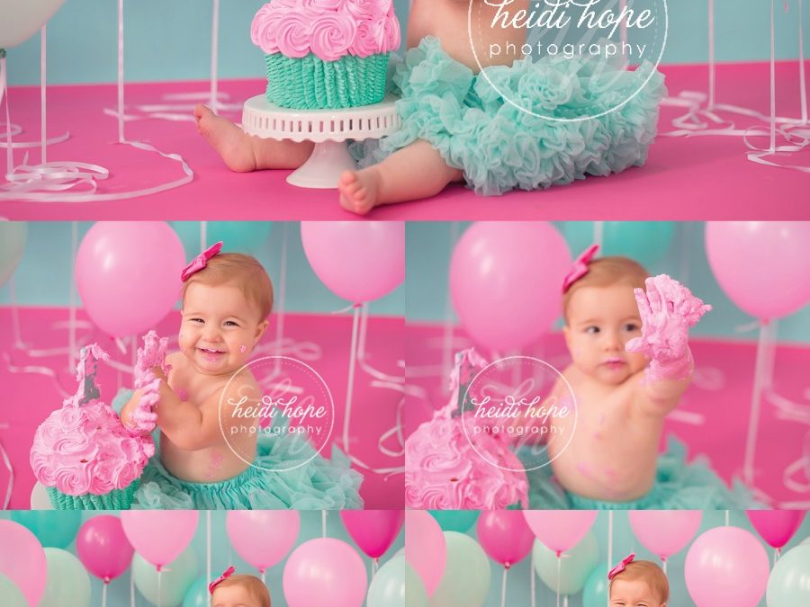 Baby S’s fun, colorful First Birthday!