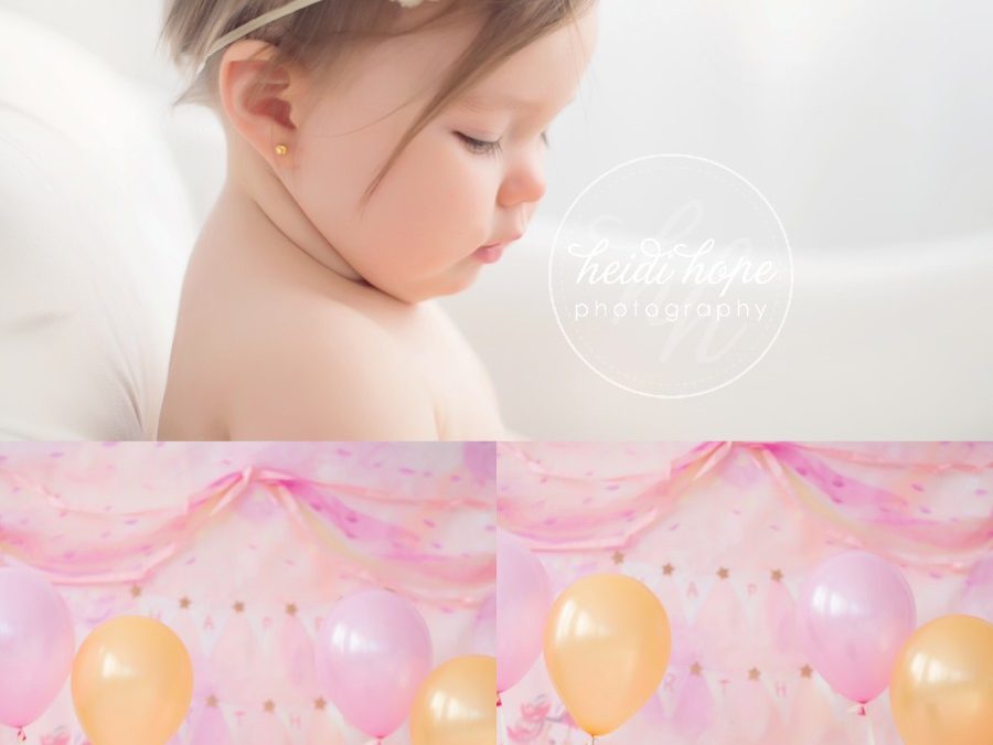 Baby M’s Pink and Gold First Birthday!