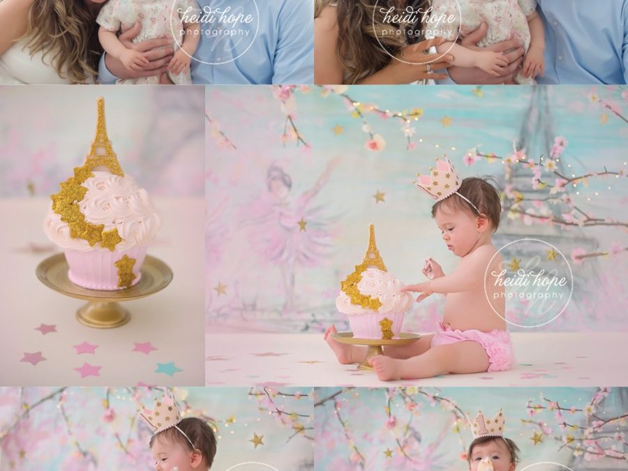 Miss M’s Little Star Studio Session with her mom and dad!