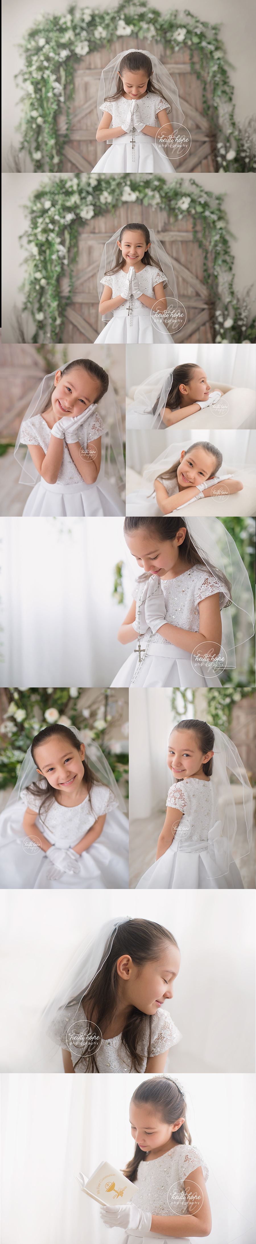 rhode island and boston first holy communion 2017 portrait photography in cranston studio