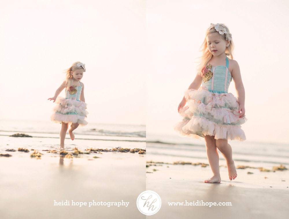 birthday girl on the beach with snazziedrawers dress #heidihopephotography