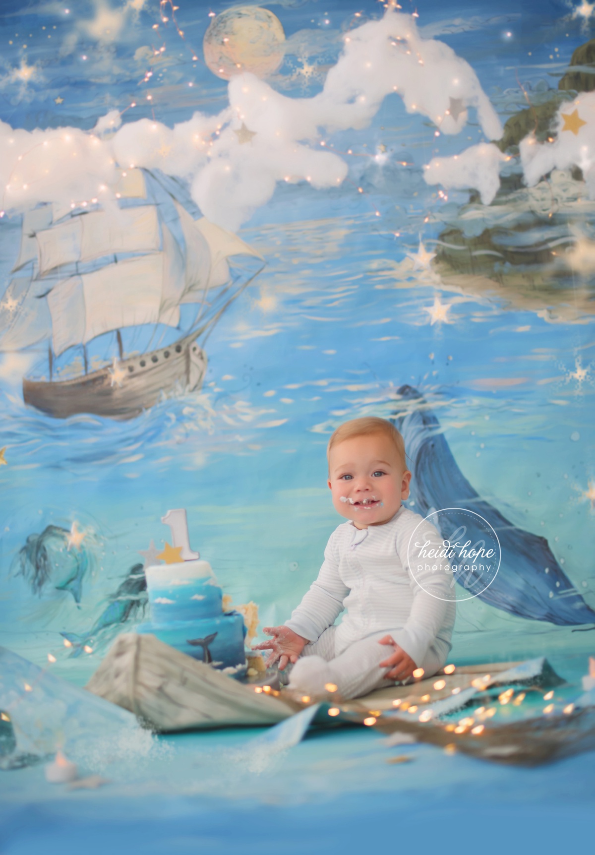 land of nod nautical peter pan magical background first birthday cakesmash01 (9)
